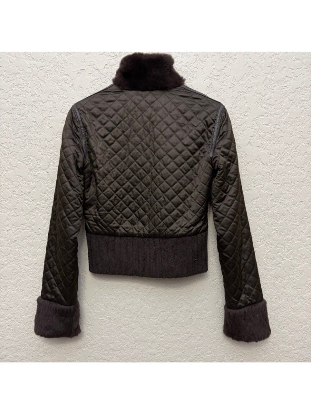 June Rabbit Fur Reversible Jacket - Picture 11 of 12